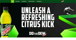 Desktop Screenshot of mountaindew.fi